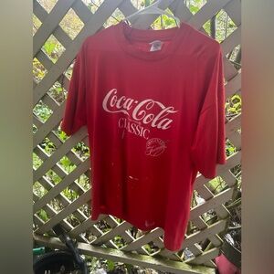 Vtg 80s/90s Coca-Cola Classic Original Formula Tee XL